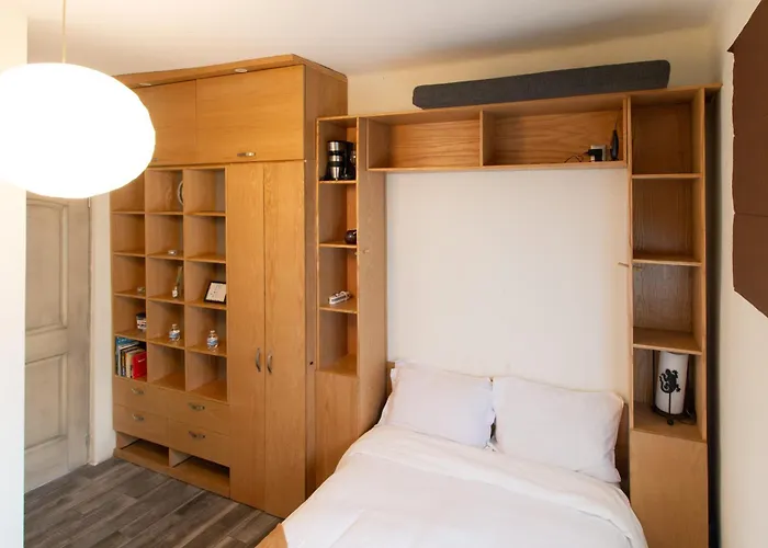 Apartment Encantador Estudio Privado Con Bano Y Kitchenette Mexico City